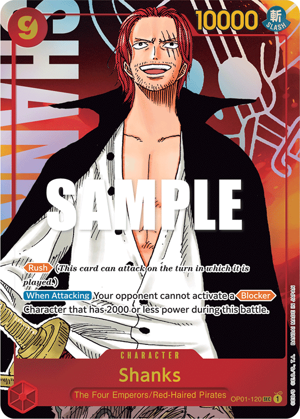 One Piece - Manga Shanks
